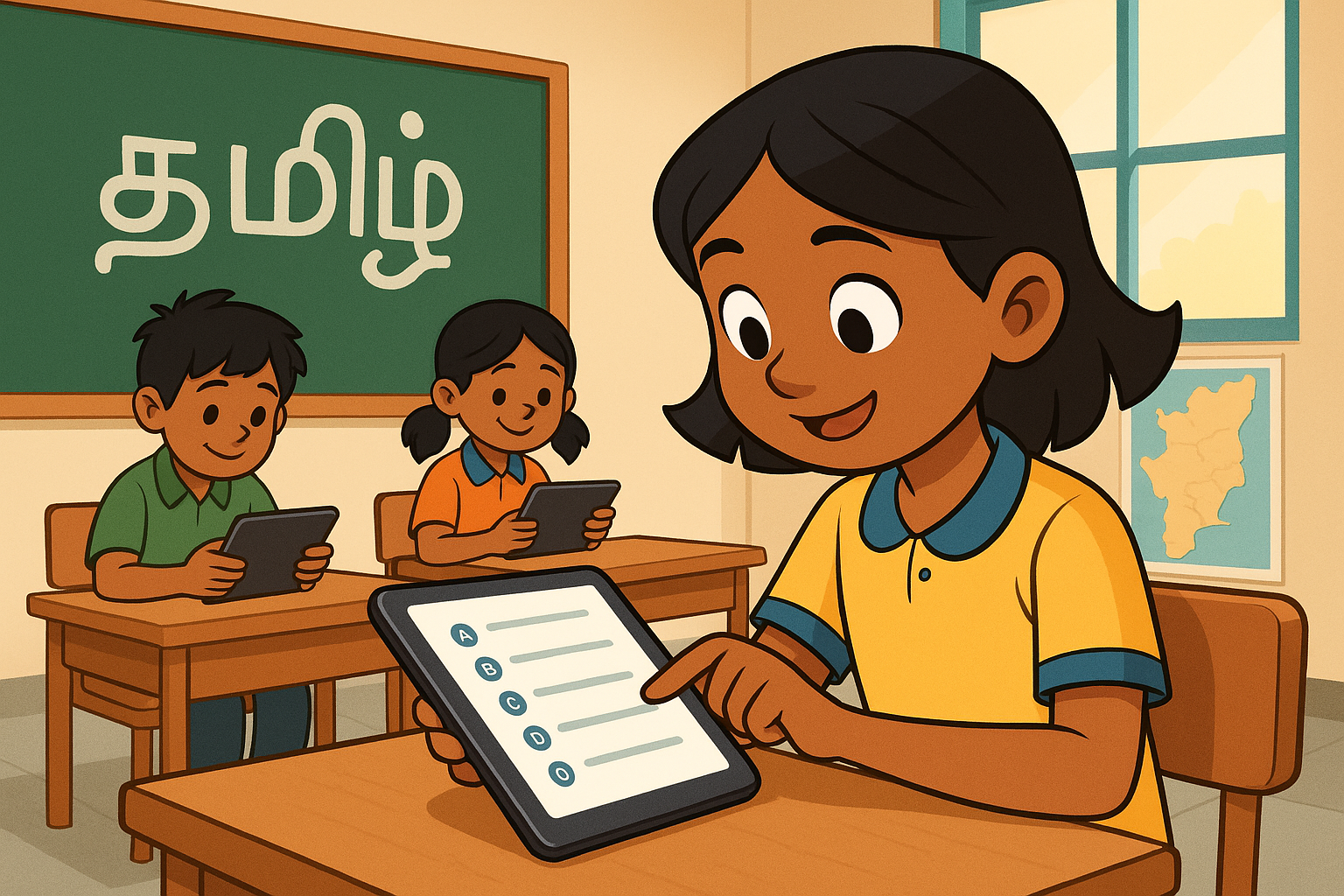 Tamil Letters Learning Game